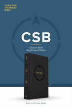 Load image into Gallery viewer, CSB Church Bible, Anglicised Edition, Black Hardcover- Preorder for 01/07/24
